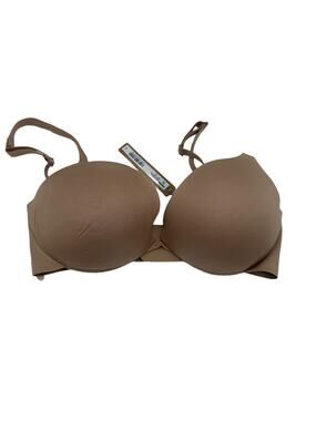 Skims Ultimate Push-Up Plunge Clay Bra New With Tags Size 32DD